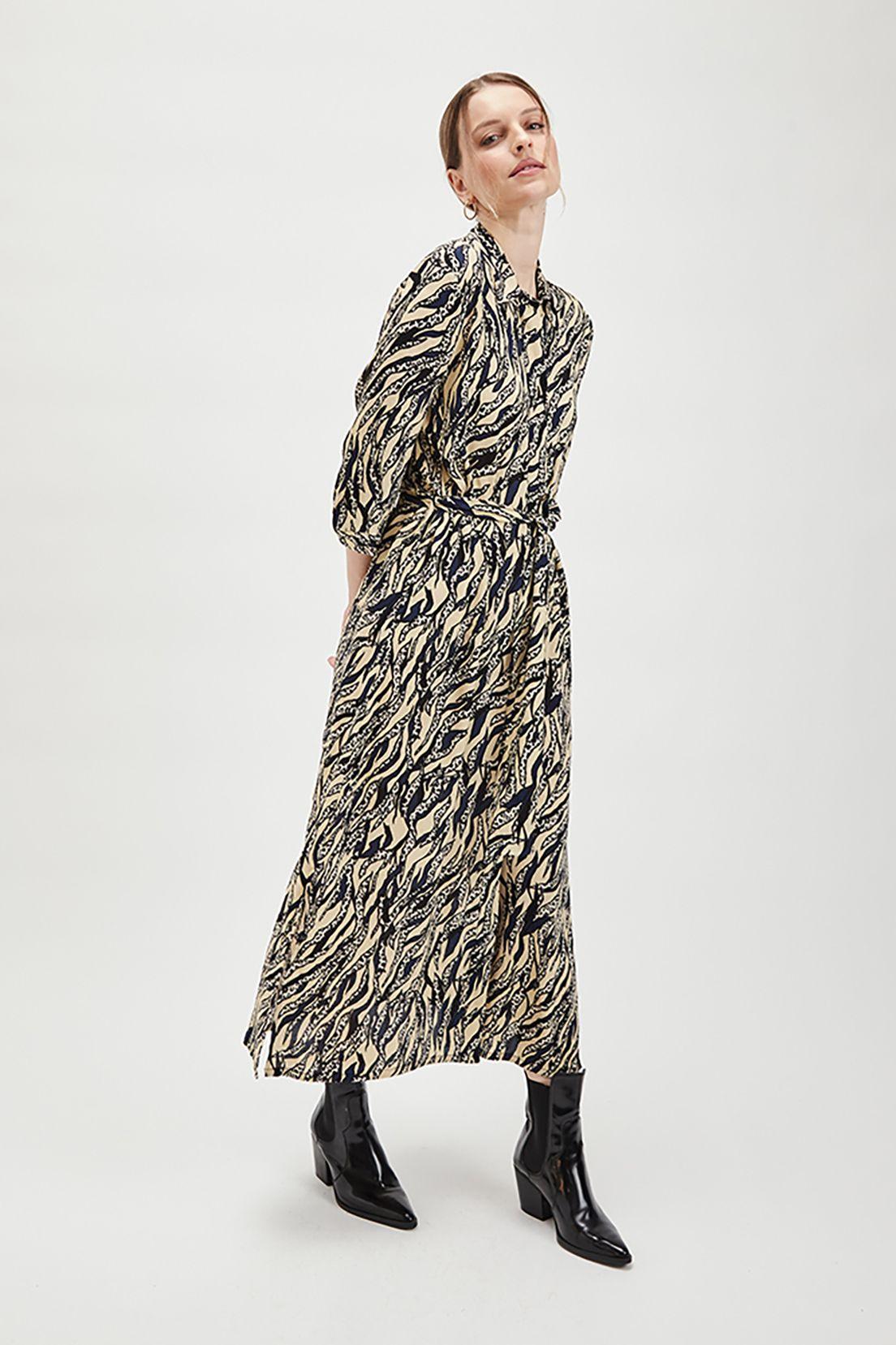 Vestido Camisero Estampado Beige Ash 13507224050106-3