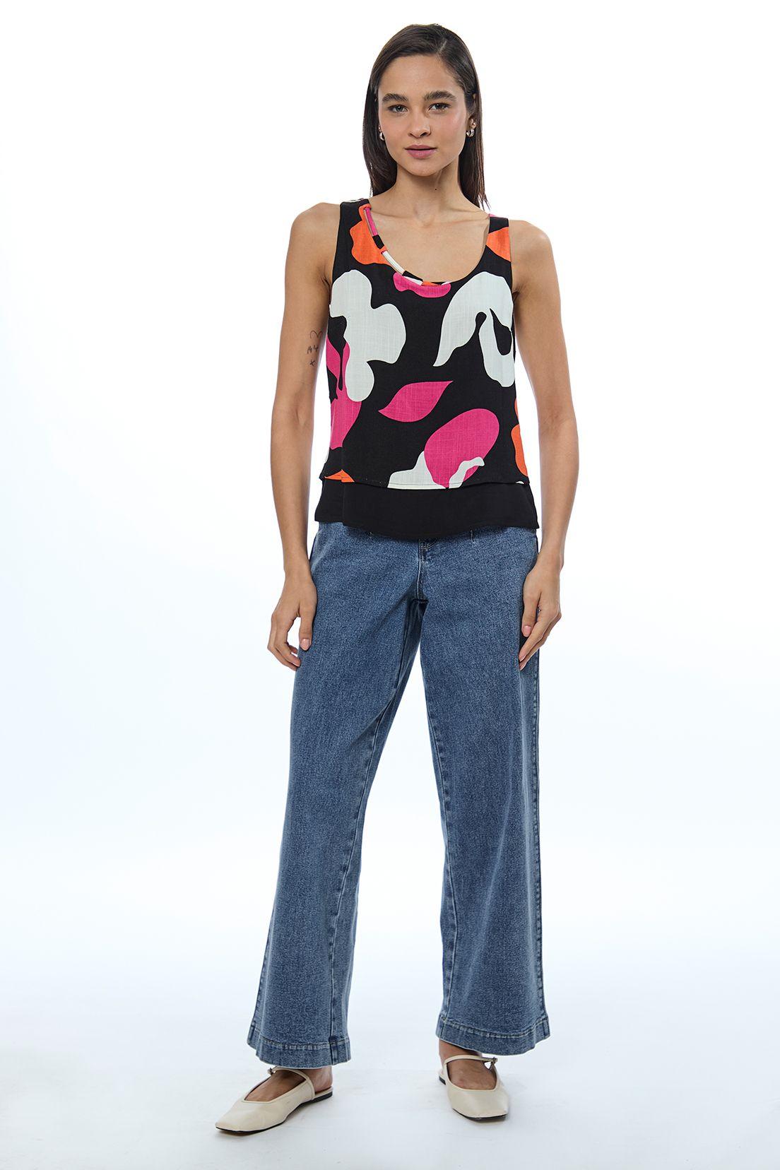 Blusa Fantasia Negro iO 14120224008102-4