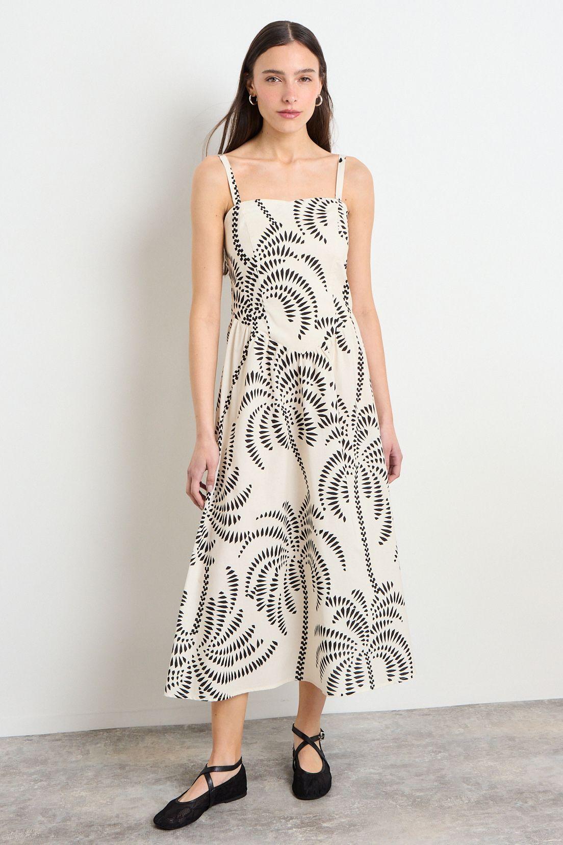 Vestido Largo Fantasia Negro iO 13520225007102-4