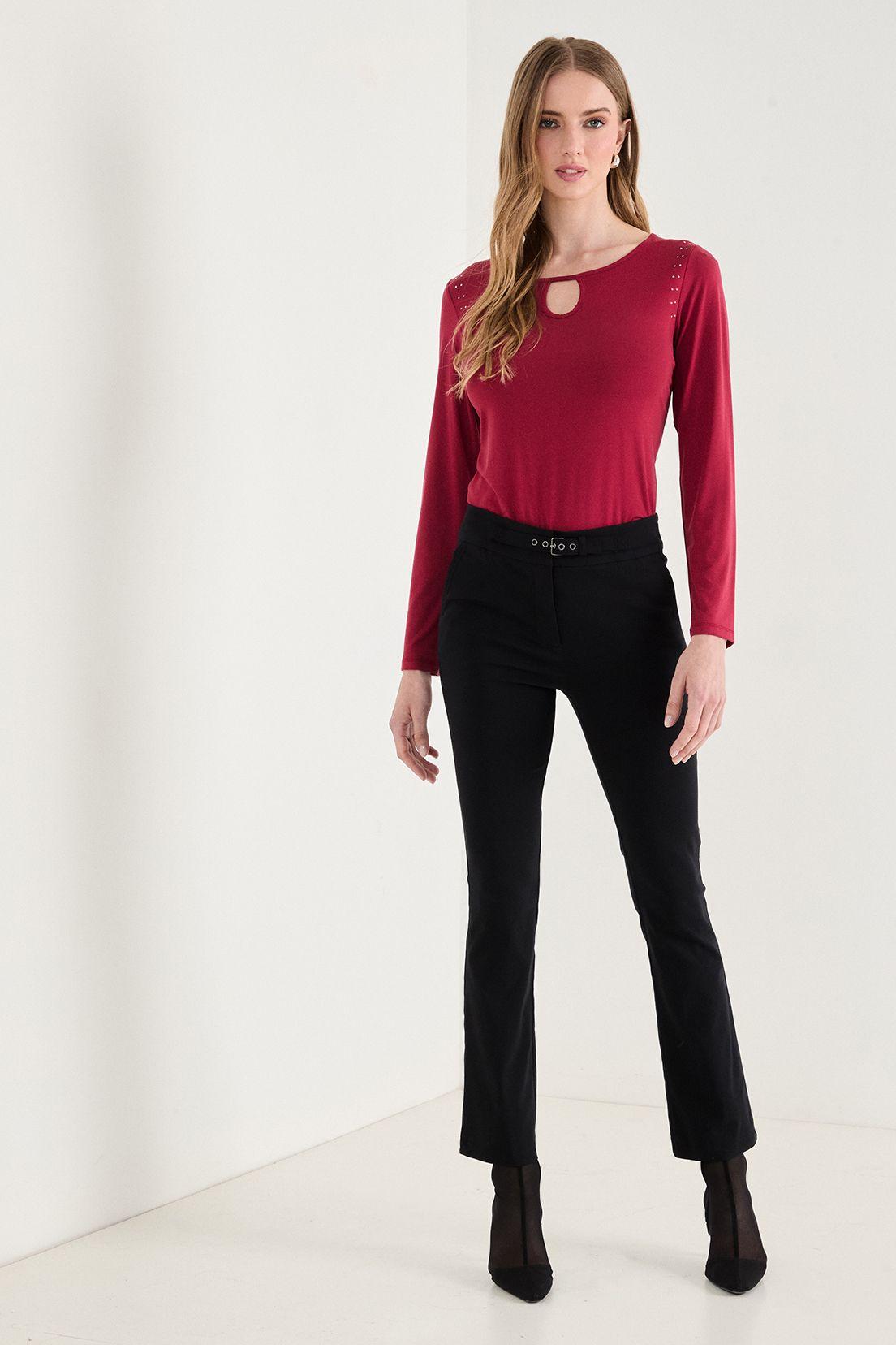 Pantalon Liso Negro 11004125005102-4