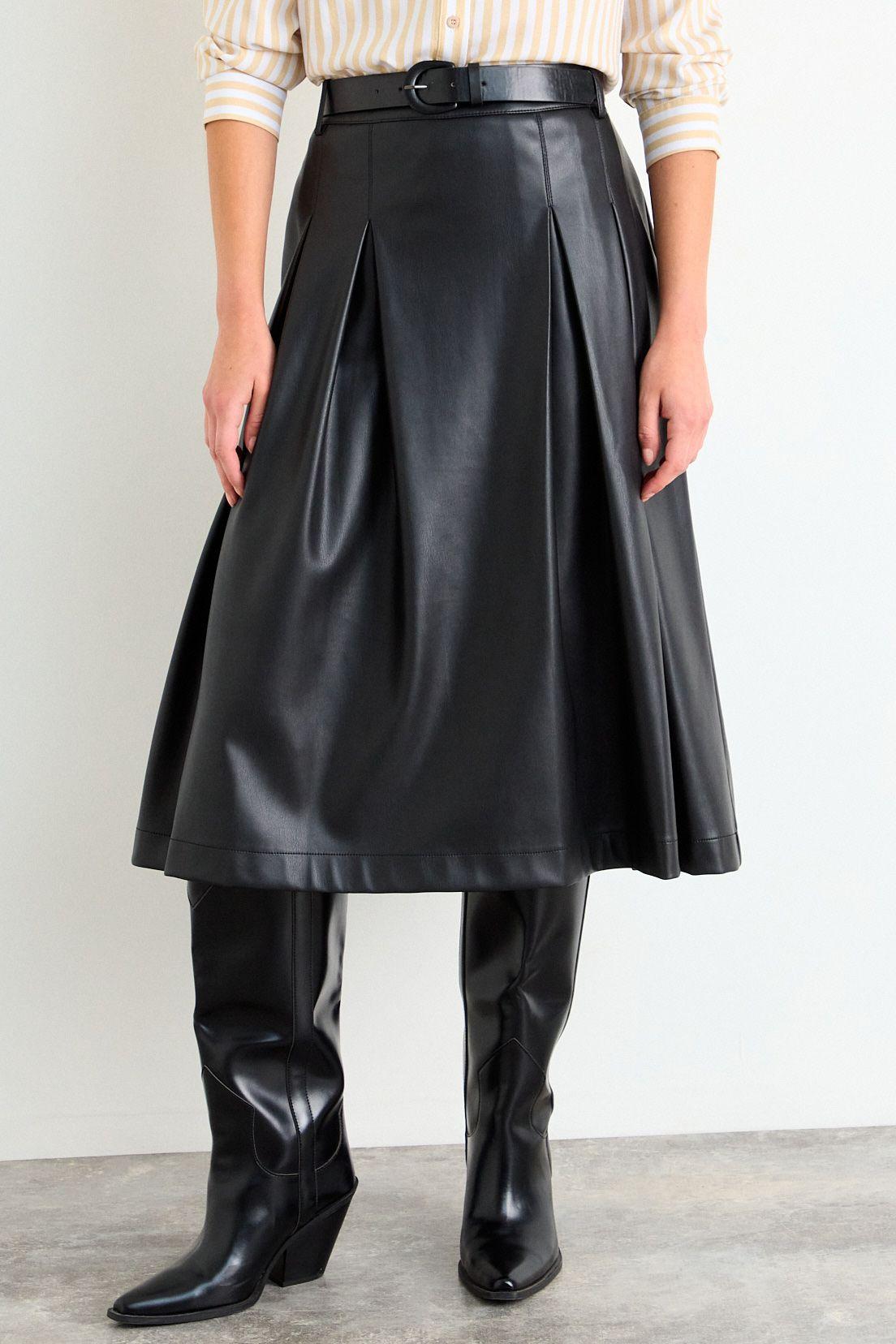 Falda Lisa Negro iO 12020126003102-1