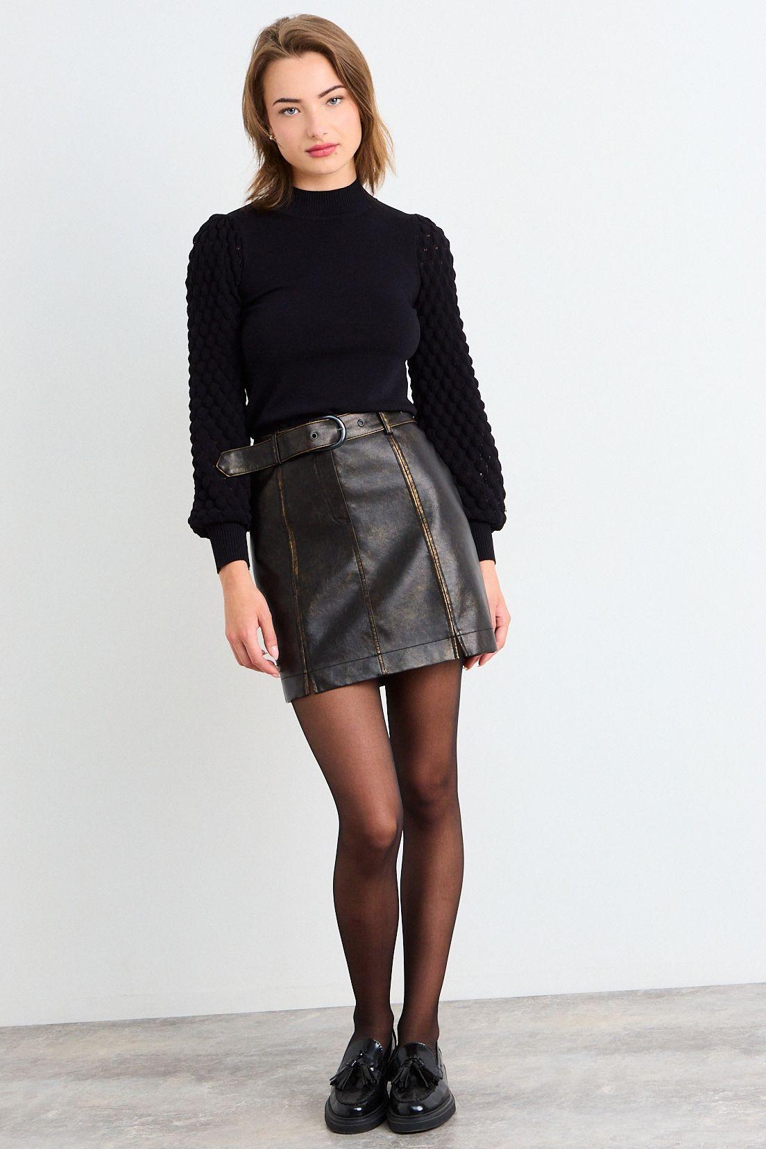 Falda Lisa Café iO 12020126006109-0