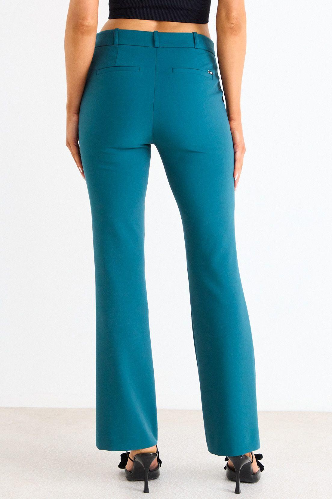 Pantalon Recto Liso Verde Ash 11007126008217-3