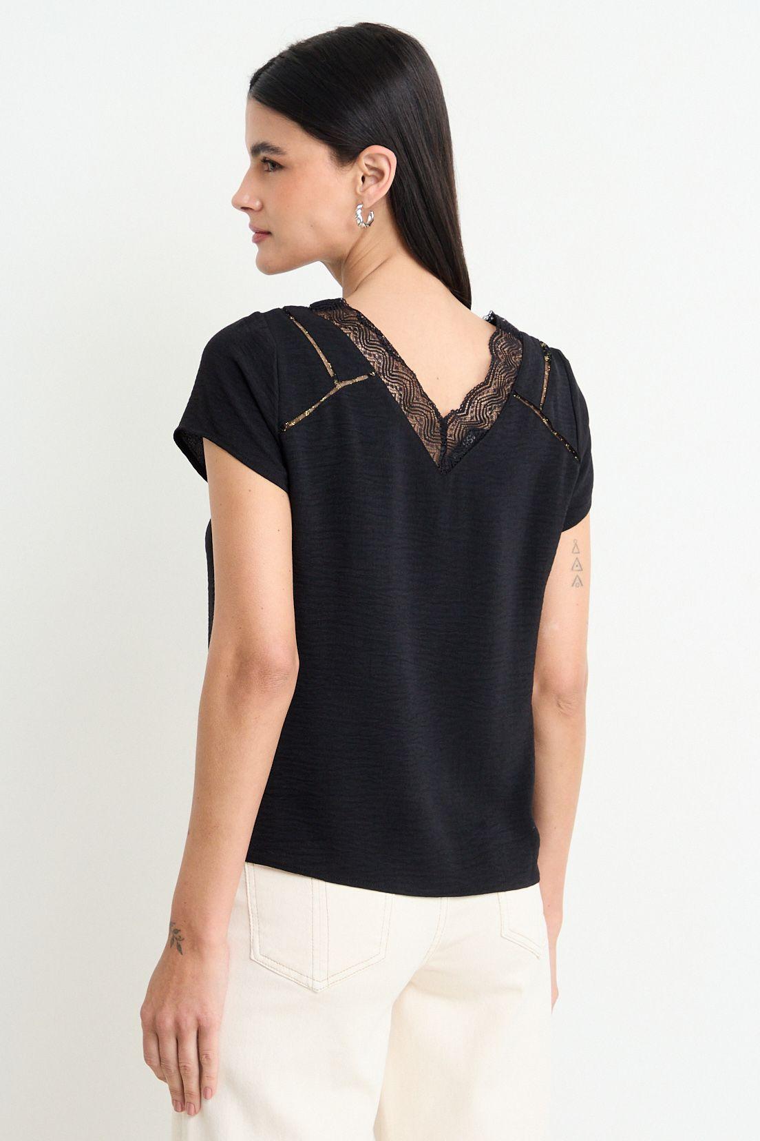 Blusa Lisa Negro Ash 14004225073102-3