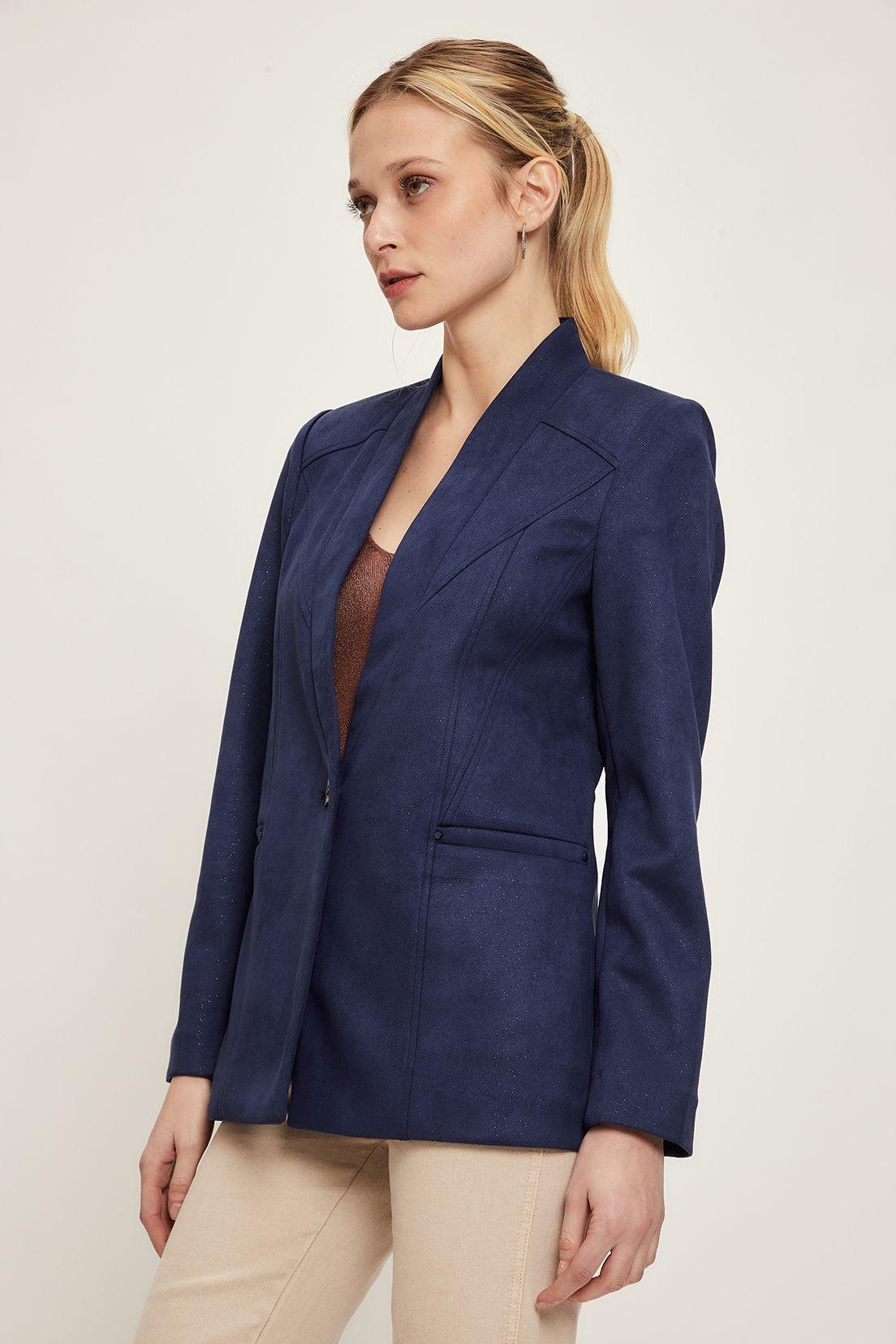 Blazer Liso Azul iO 16020224004104-3