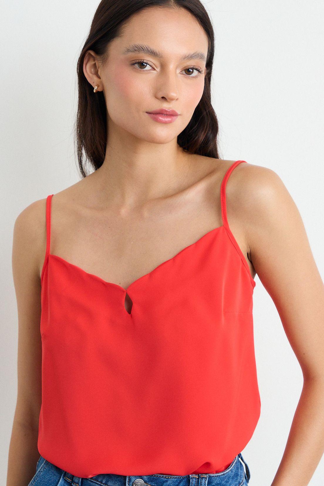 Blusa Lisa Rojo iO 14020225072103-1