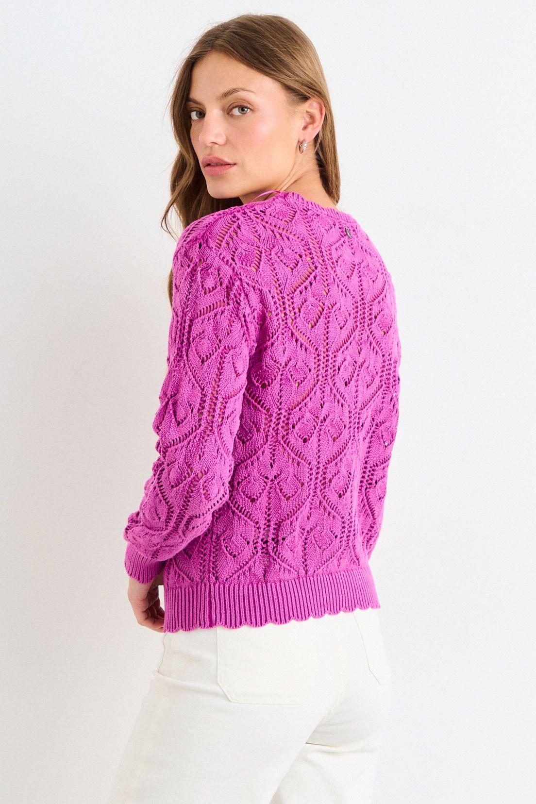 Sweater Liso Rosa iO 18120126003123-2