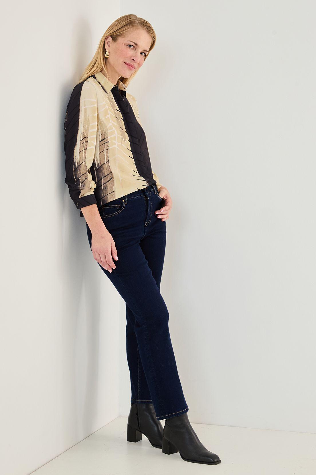 Blusa Camisera Estampada Negro 14102125058102-3