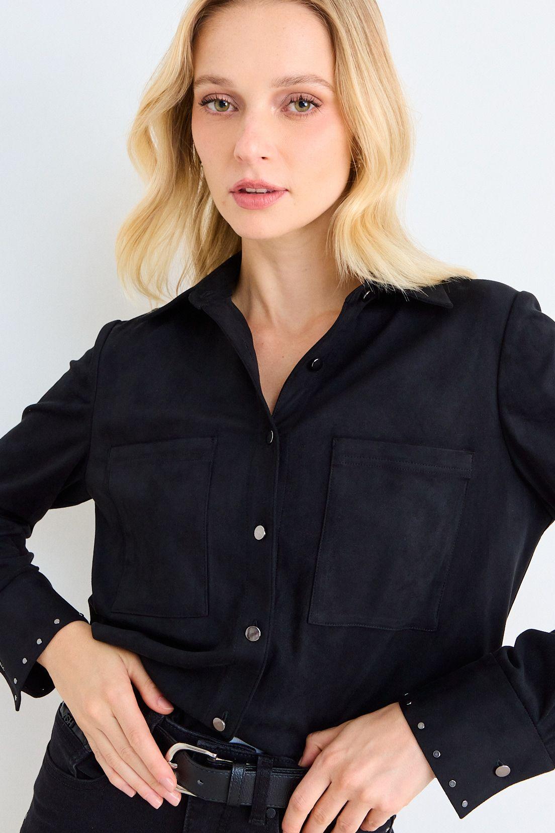 Sobrecamisa Lisa Negro Ash 14007126013102-0