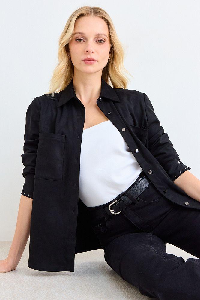 Sobrecamisa Lisa Negro Ash 14007126013102-1