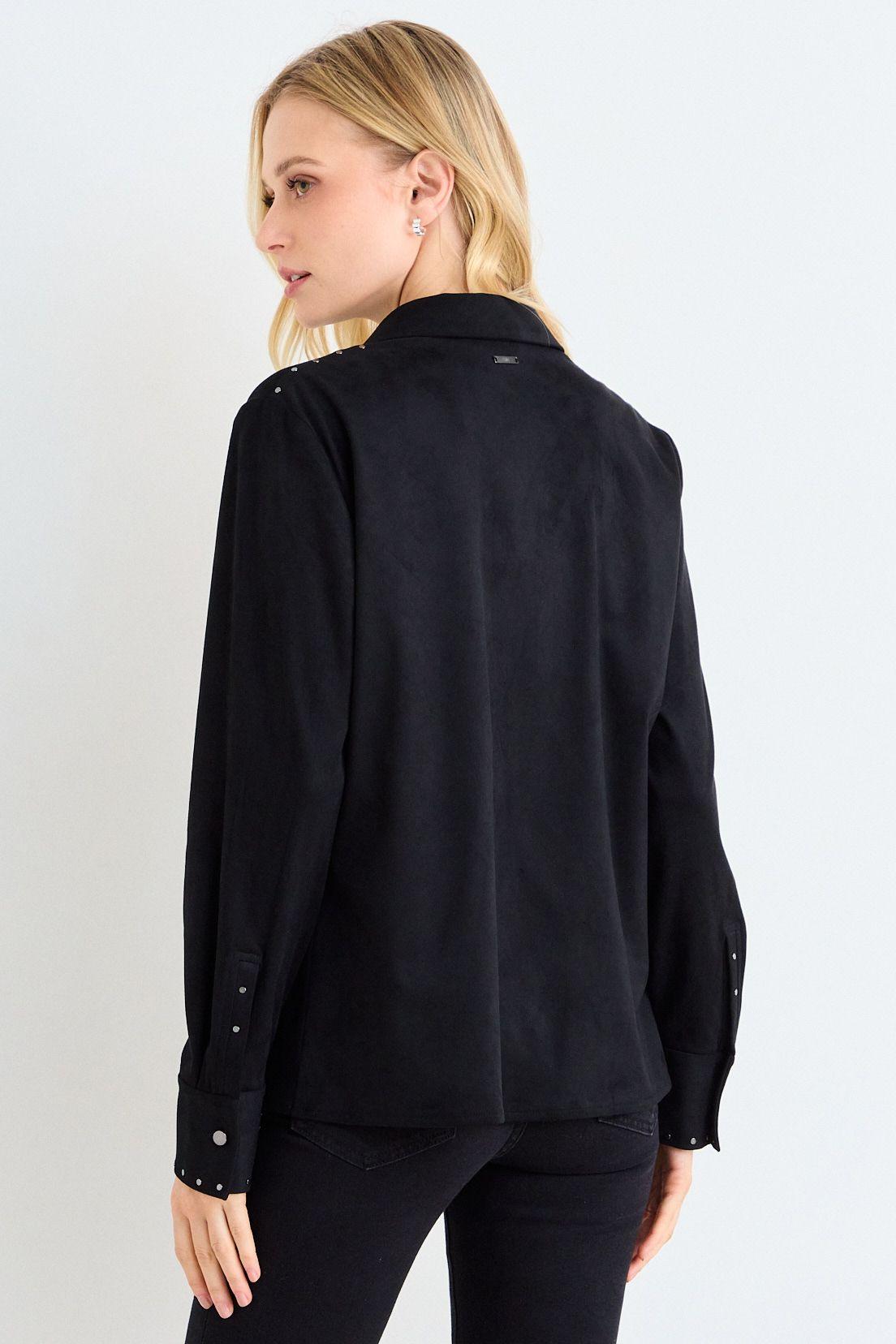 Sobrecamisa Lisa Negro Ash 14007126013102-2