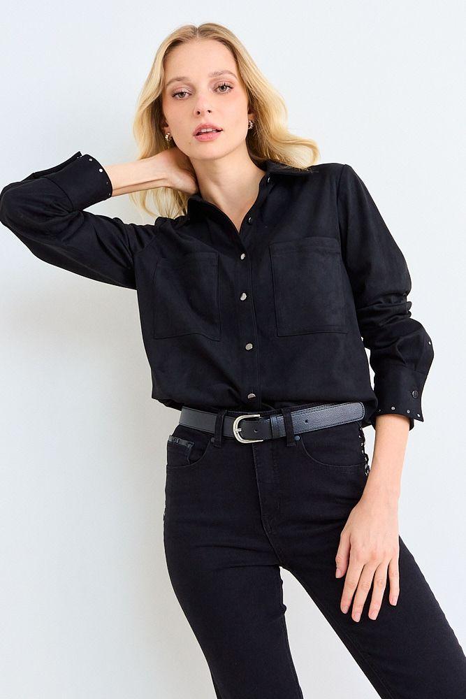 Sobrecamisa Lisa Negro Ash 14007126013102-3