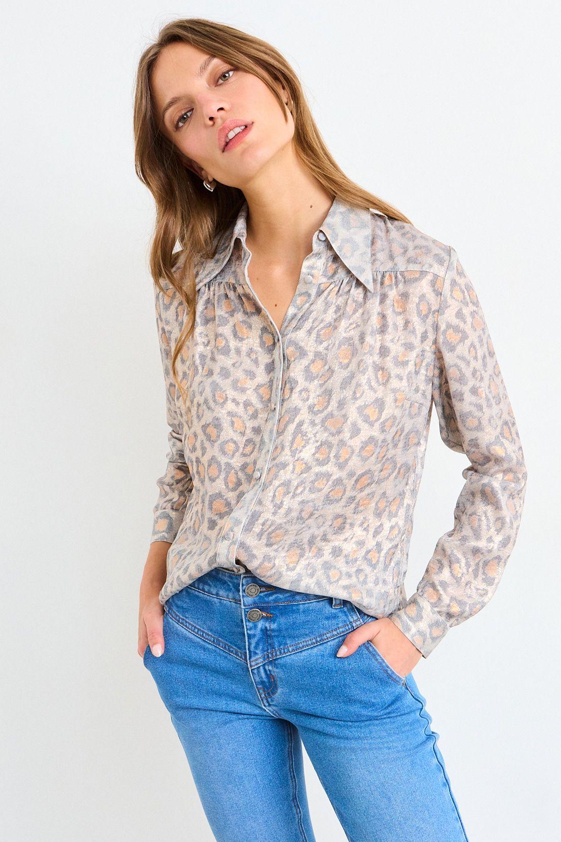 Blusa Fantasia Gris iO 14120126057106-1