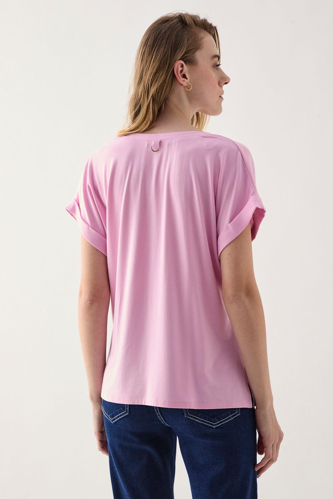 Polera Lisa Rosado 14207125002123-3