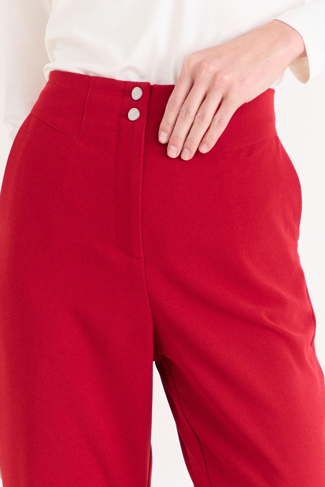 Pantalon Recto Rojo Ash 11007226051103-2