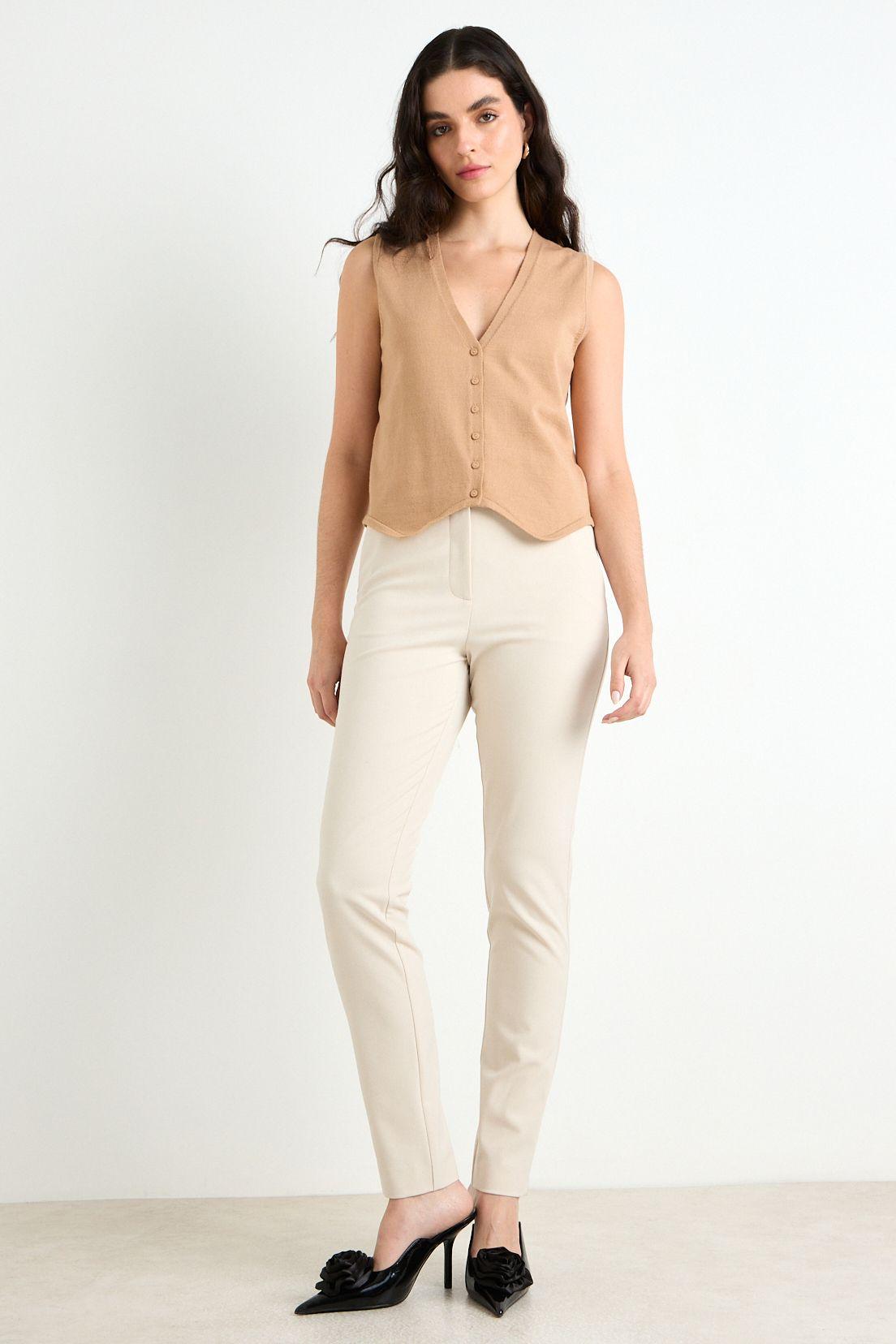 Pantalon Beige Ash 11007225090106-0