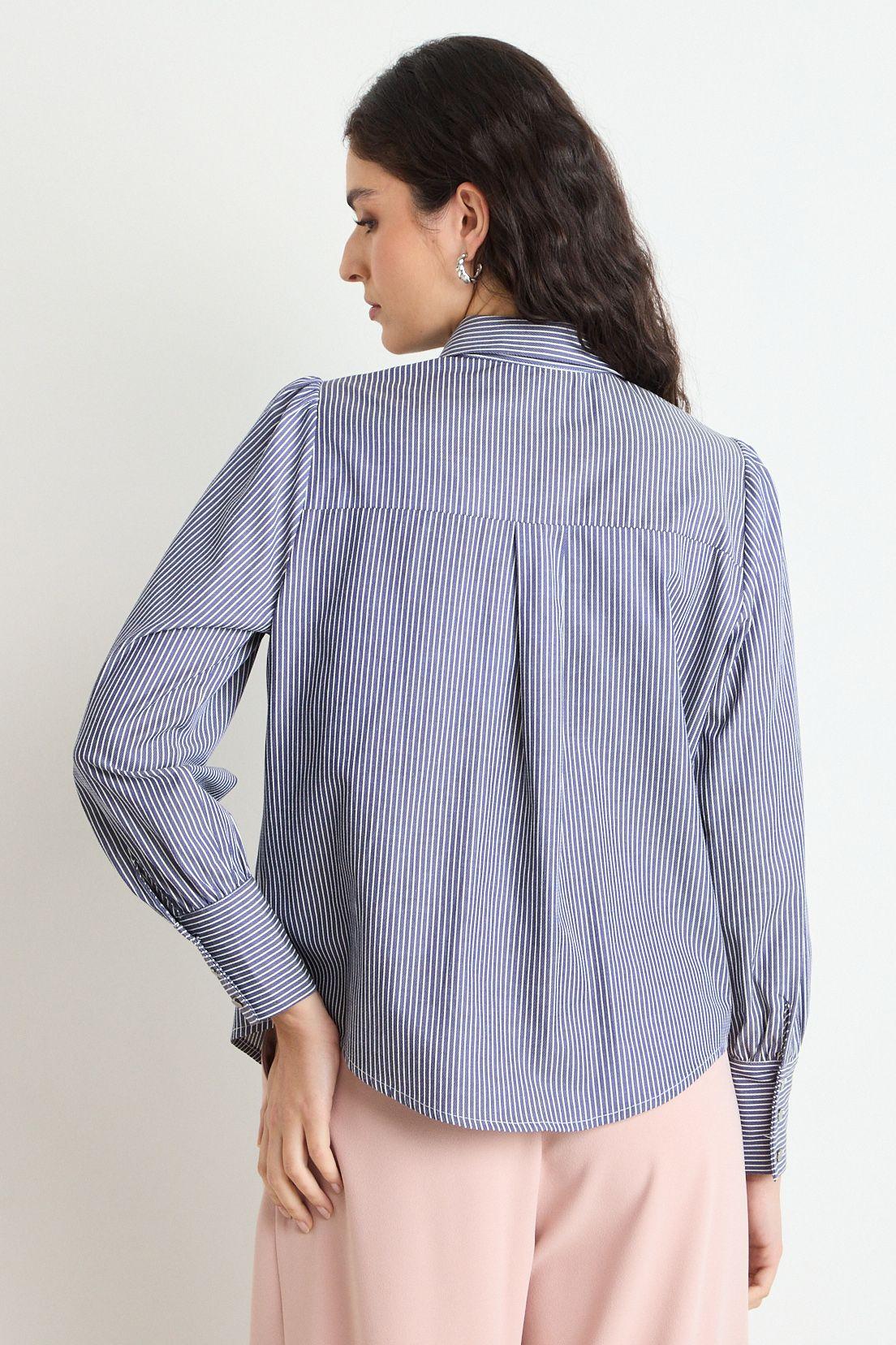 Blusas Manga Larga Azul Ash 14007225055104-3