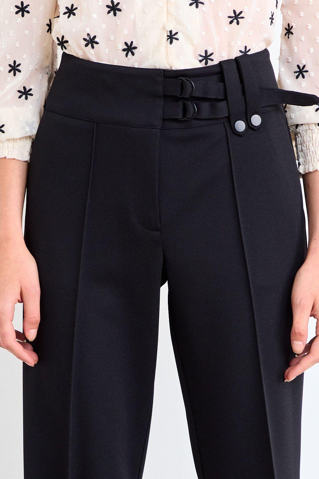 Pantalon Liso Negro iO 11020126009102-2