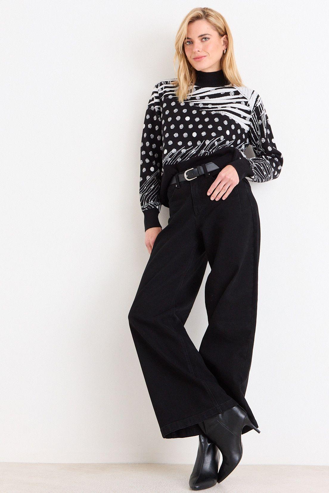 Sweater Fantasia Negro Ash 18707226003102-3