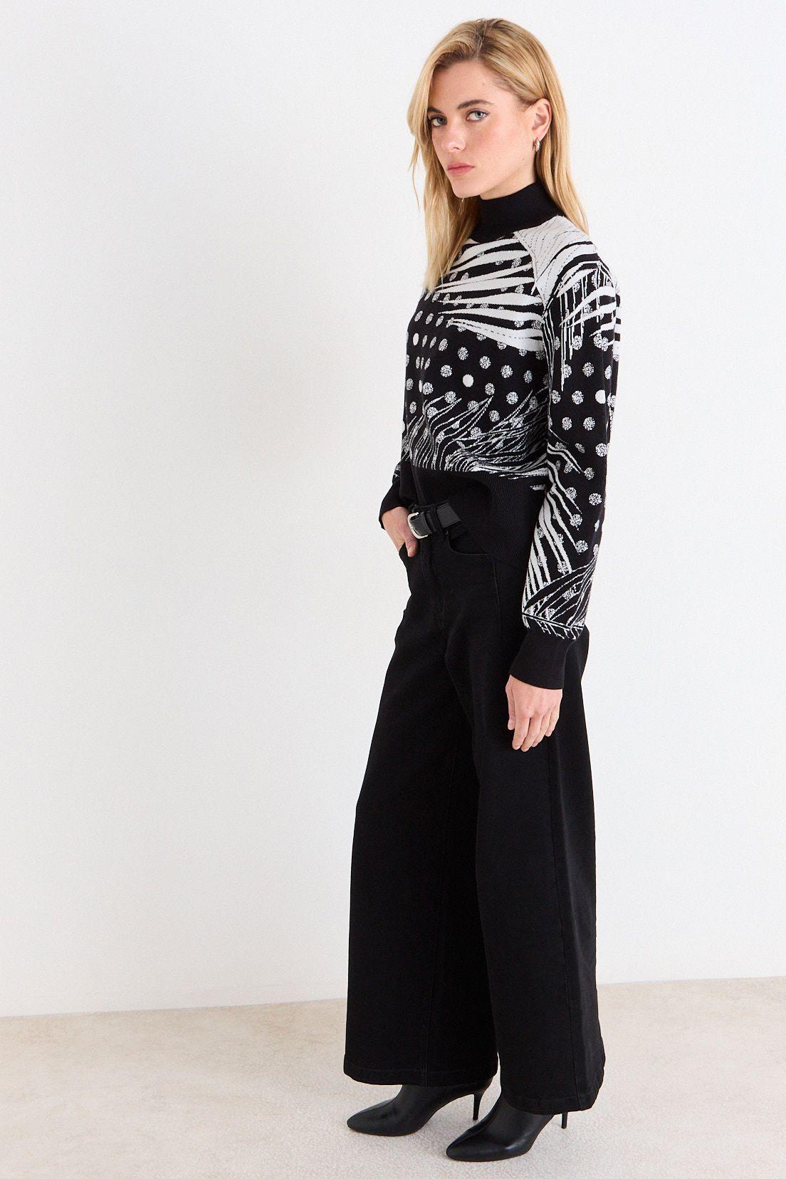 Sweater Fantasia Negro Ash 18707226003102-4