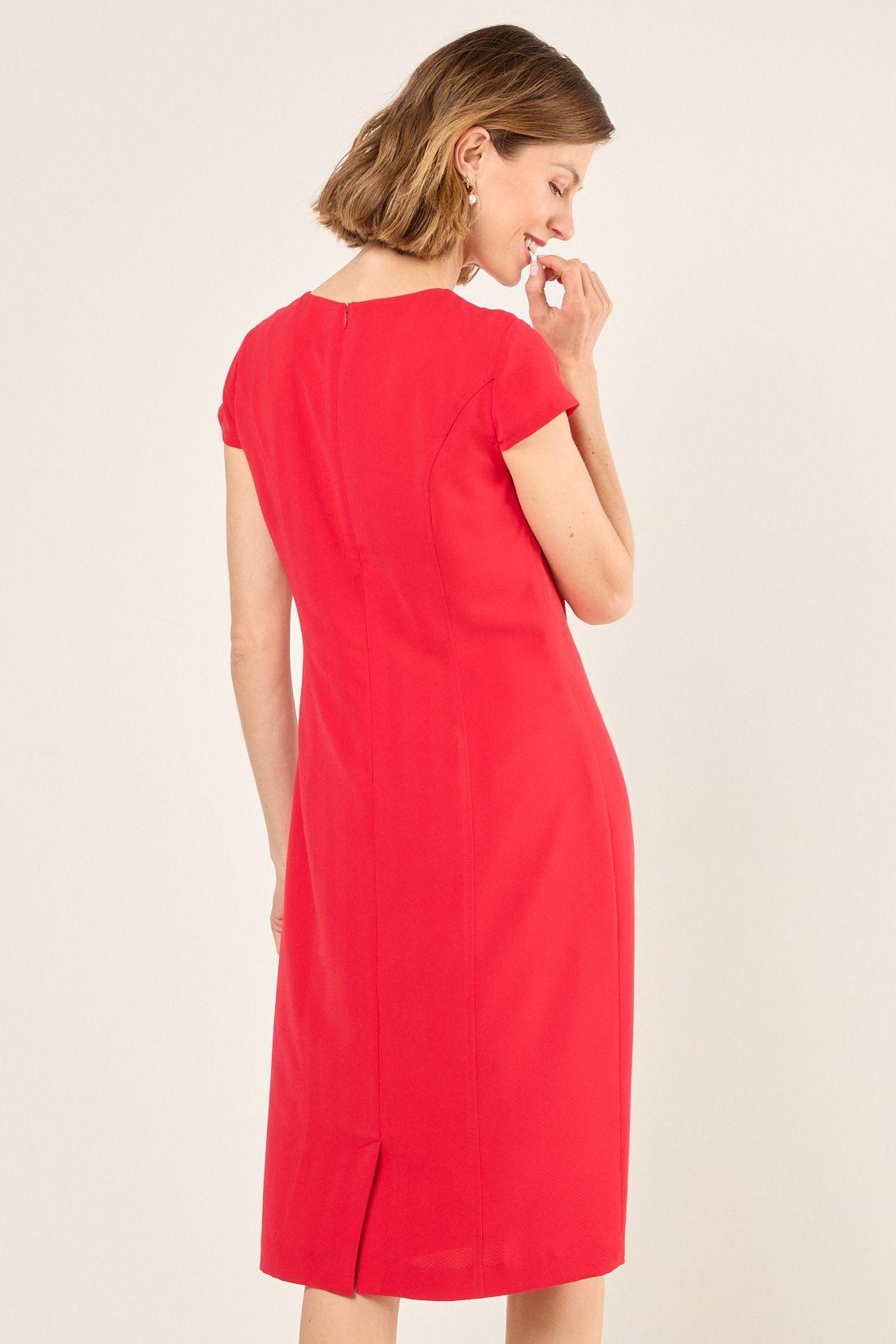 Vestido Largo Rojo Ma Griffe 13002225006103-2