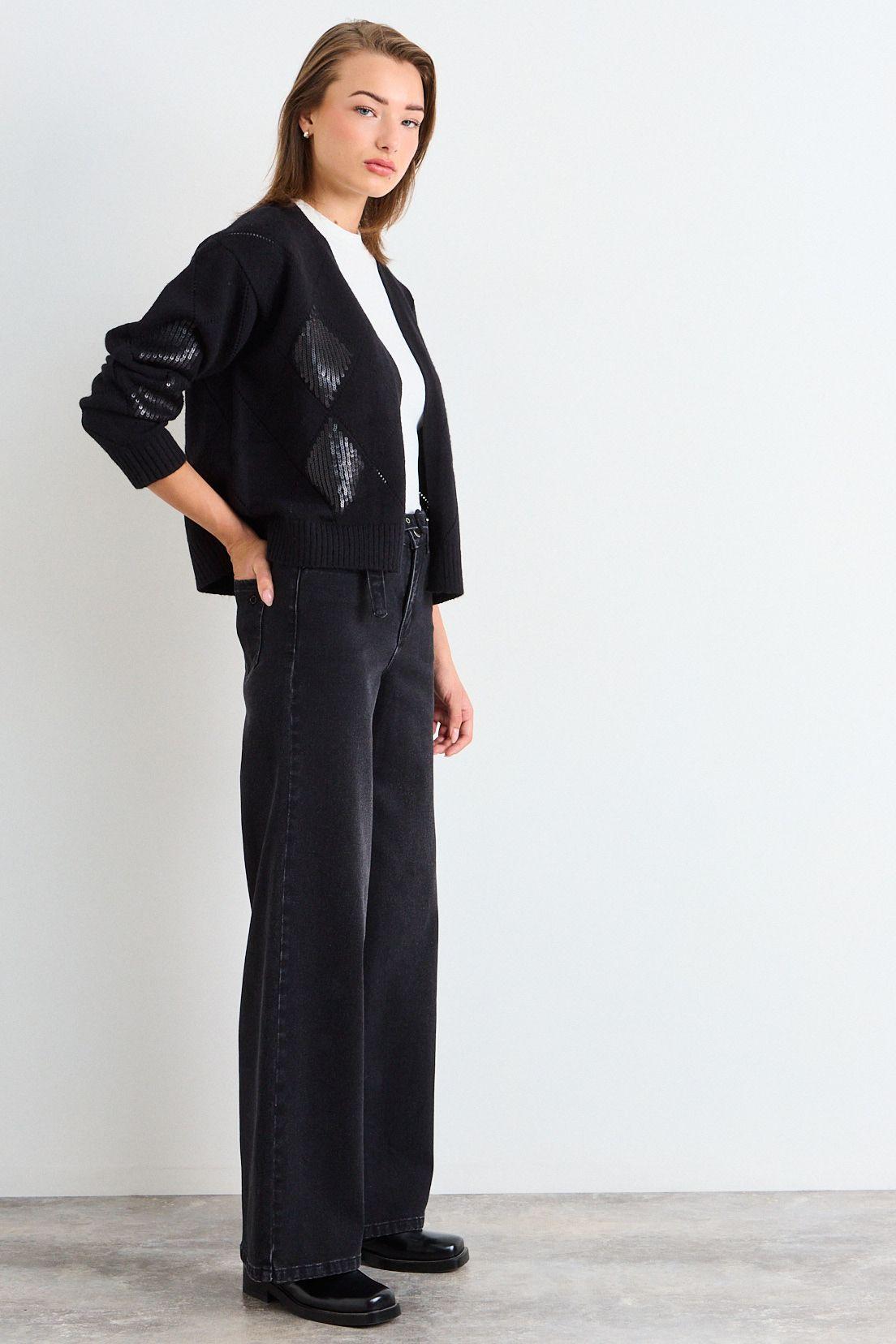 Chaleco Liso Negro iO 18020126009102-3