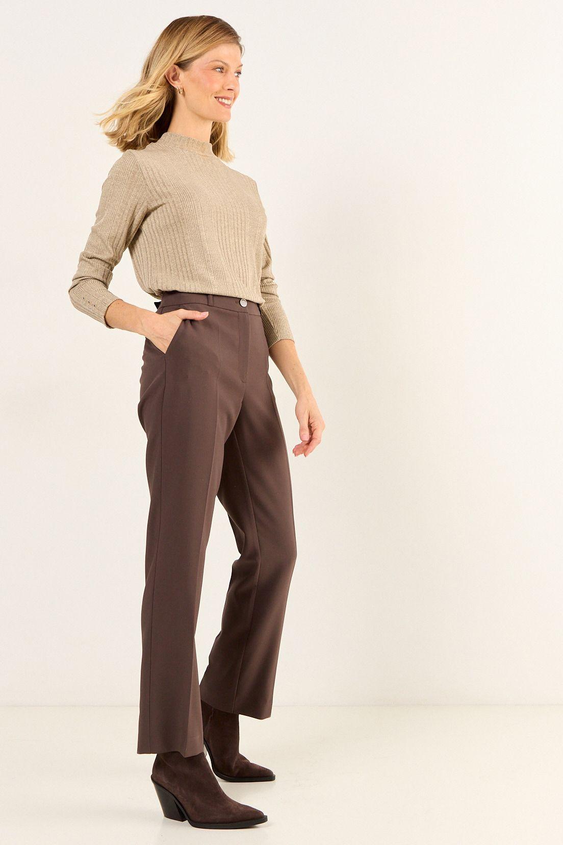 Pantalon Liso Café Ma Griffe 11002126055109-4