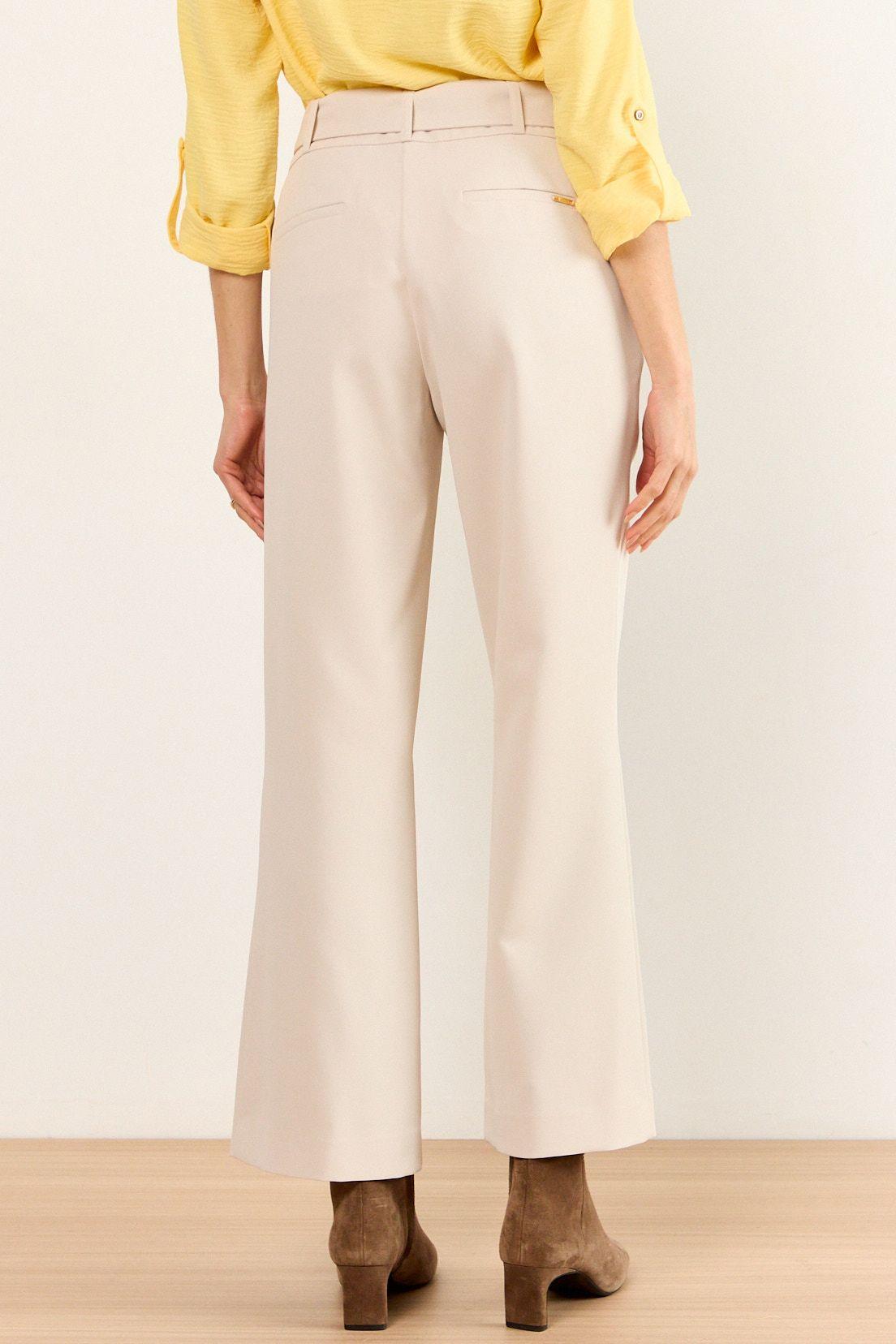 Pantalon Wide Con Cinturon Beige Ma Griffe 11002226004106-3