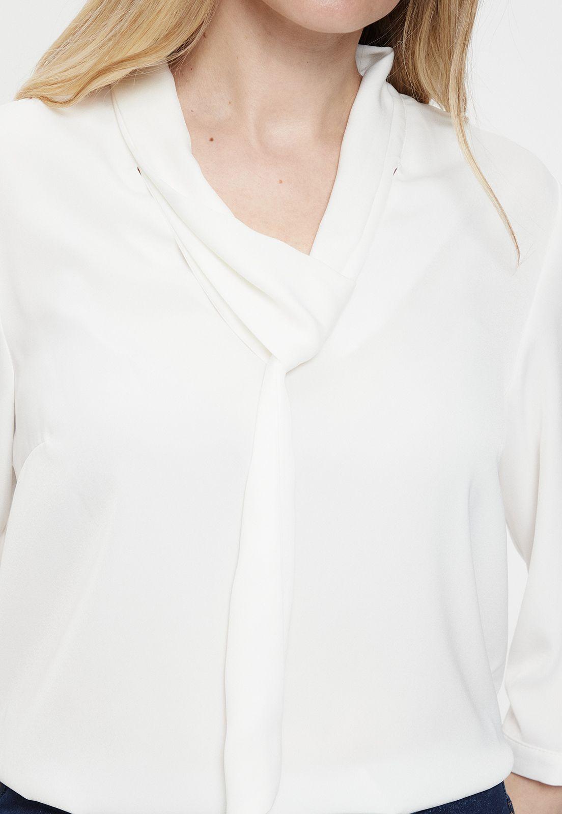 Blusa Lisa Blanco Ma Griffe 14002224058105-1