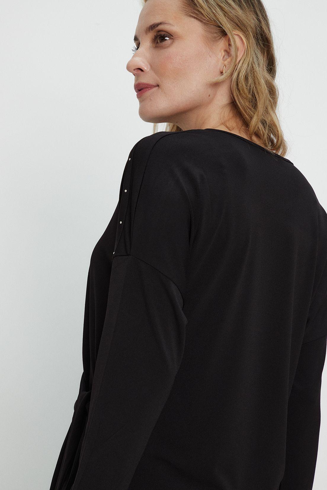 Polera Lisa Negro Ma Griffe 14202224005102-3