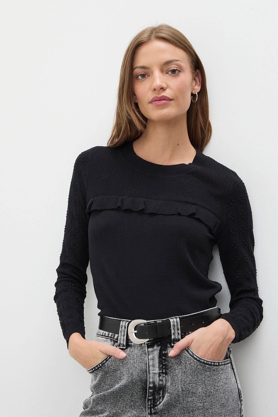 Polera Lisa Negro 14204125006102-0