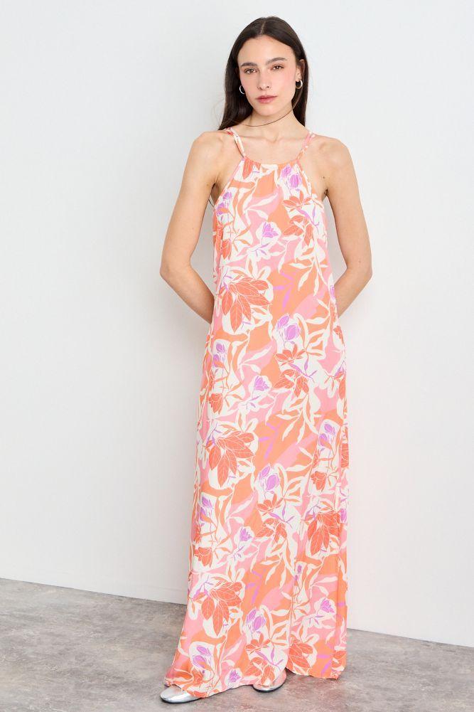 Vestido Fantasia Largo Fucsia iO 13504225001116-0