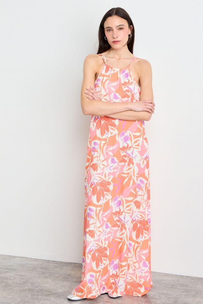 Vestido Fantasia Largo Fucsia iO 13504225001116-2