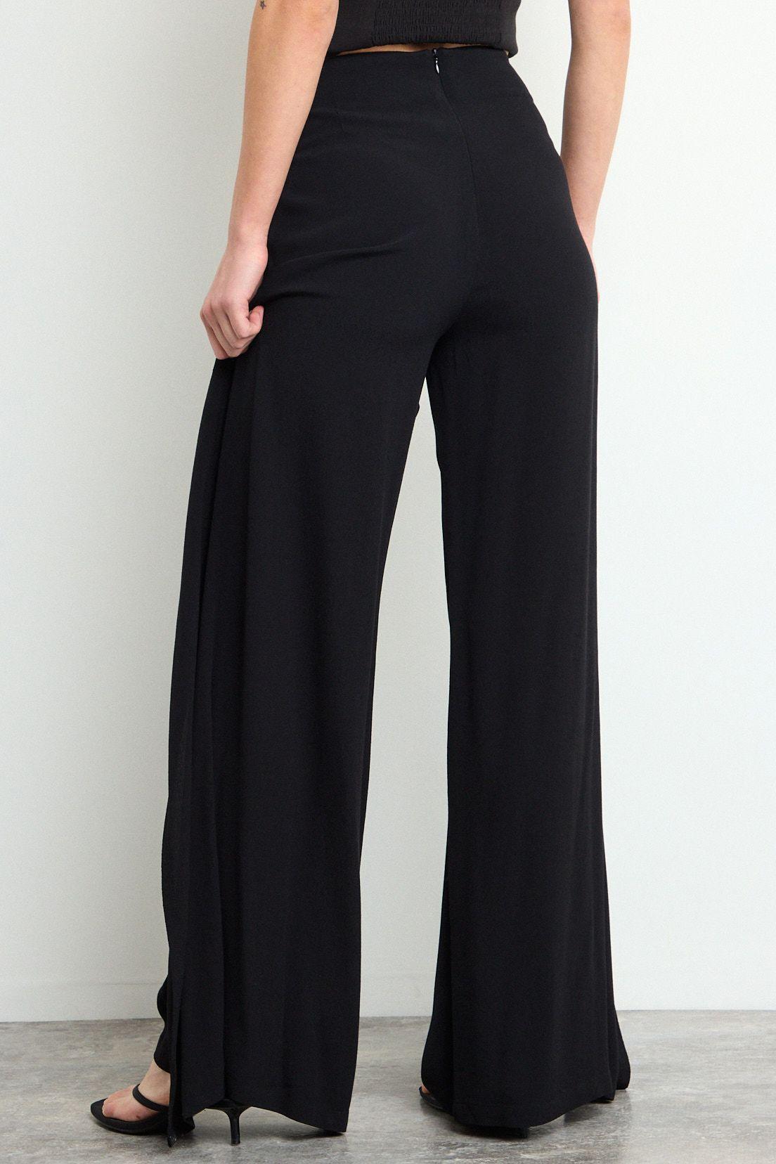 Pantalon Liso Negro iO 11004225023102-3
