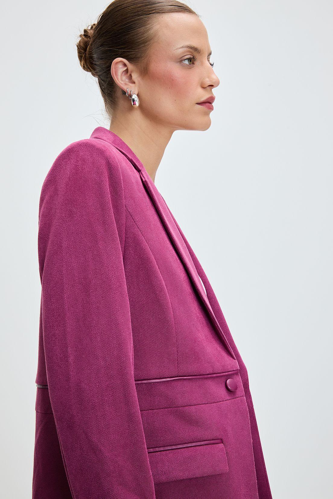 Blazer Liso Burdeos 16004125004112-4