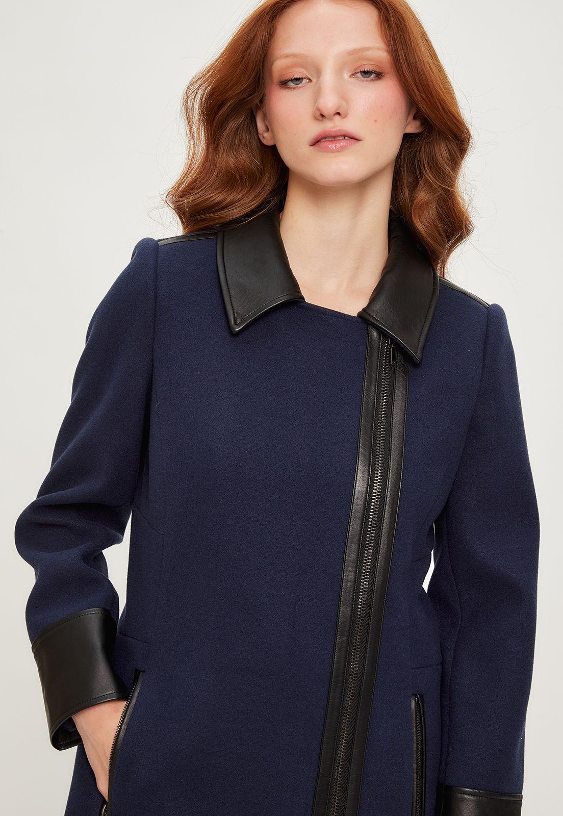 Chaqueton Liso Azul iO Azul 17220124057104-3