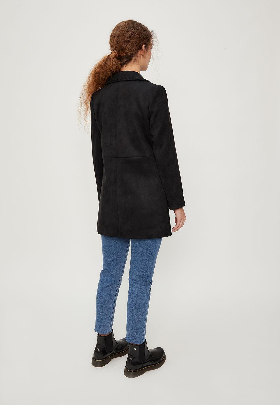 Impermeable (Trench) Liso Negro iO 17420224002102-4