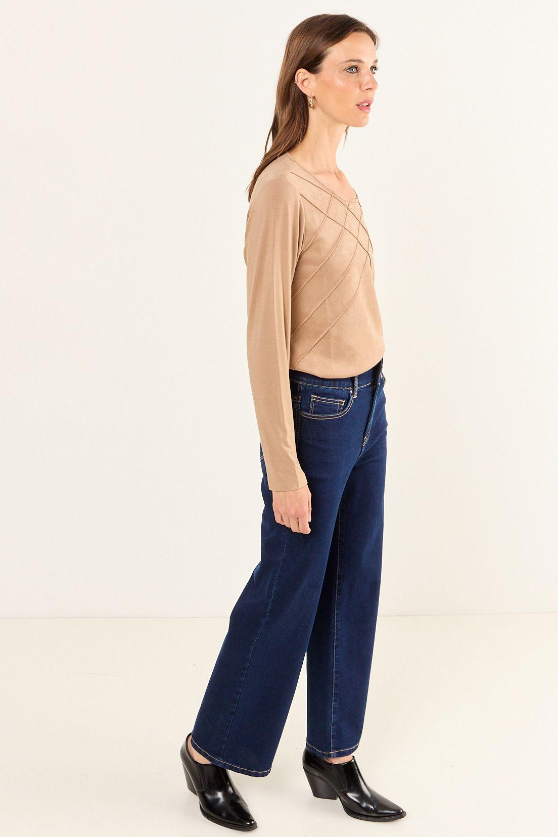 Polera De Suede Café Ma Griffe 14202126007129-4