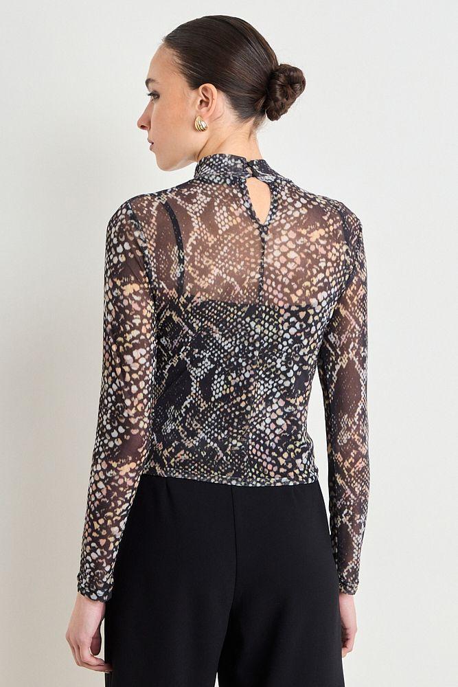 Polera Manga Larga Café Ash 14307225003109-2