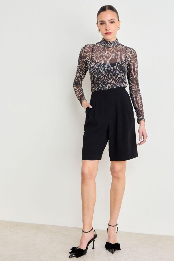 Polera Manga Larga Café Ash 14307225003109-3