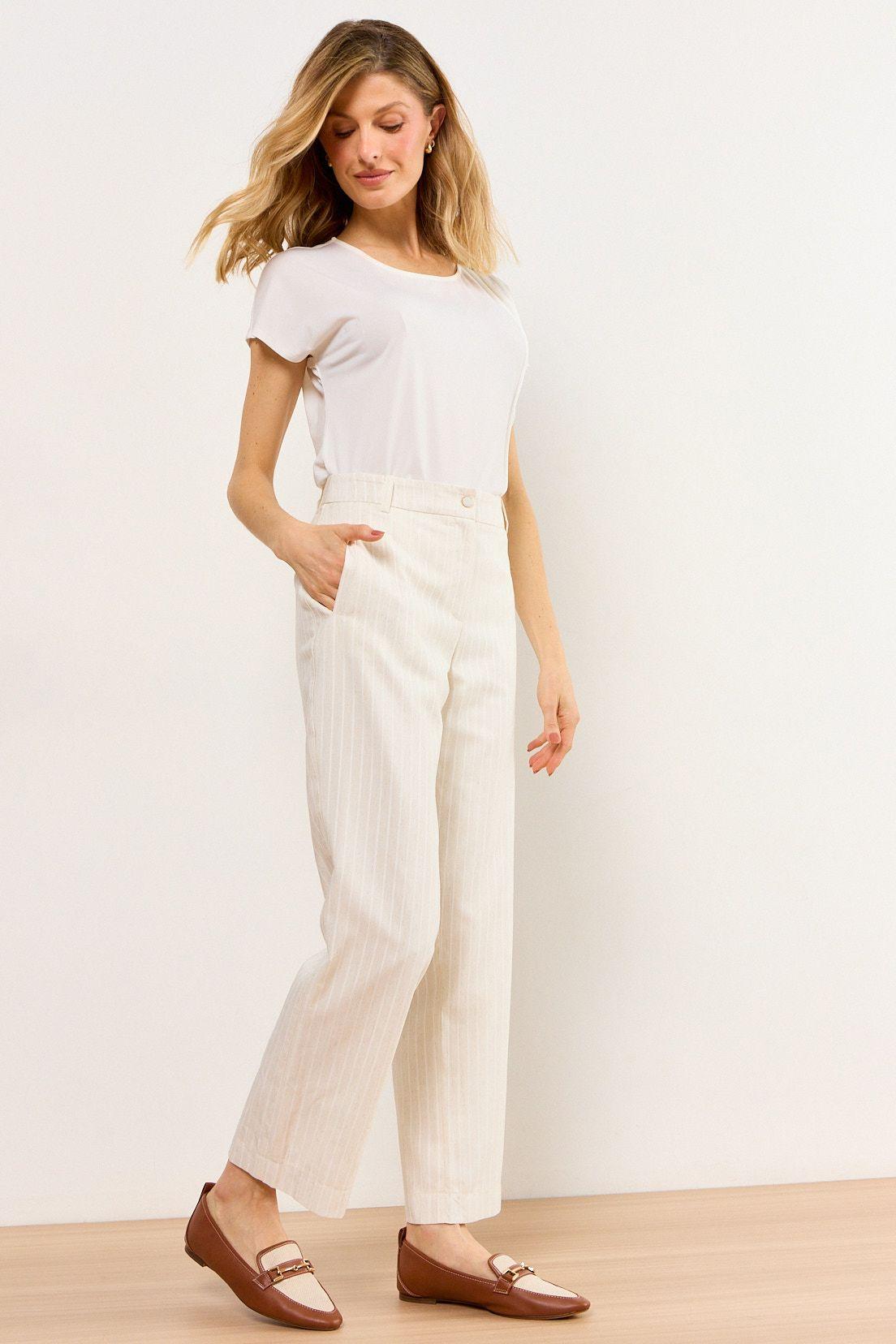 Pantalon Beige Ma Griffe 11002226005106-4