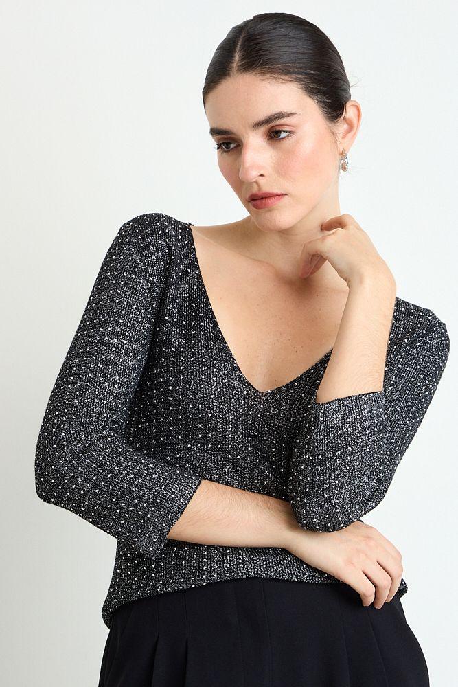 Polera Manga Larga Negro Ash 18207225003102-1