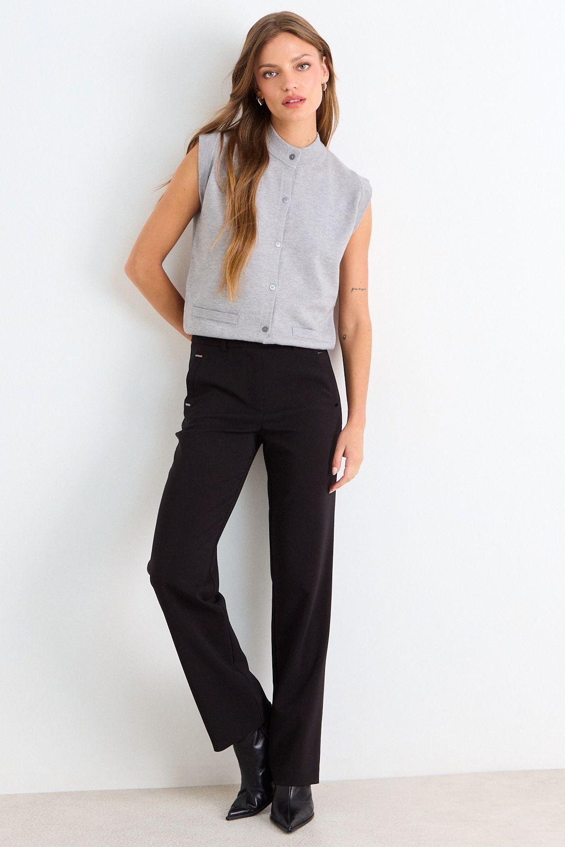 Chaleco Sin Mangas Gris Ash 18007126001113-3