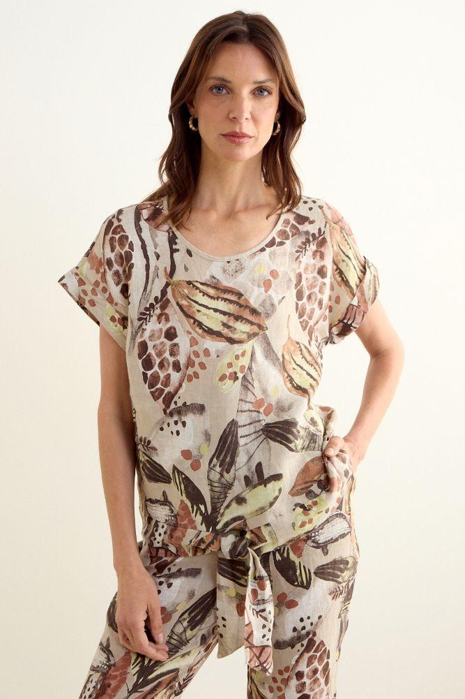 Blusa Fantasia Crudo Ma Griffe 14102225300105-0