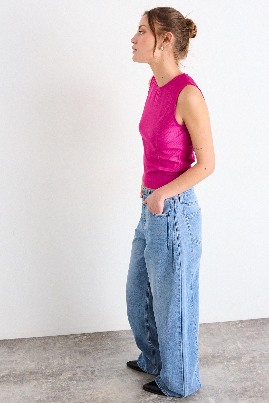 Polera Lisa Fucsia iO 14220226004116-4