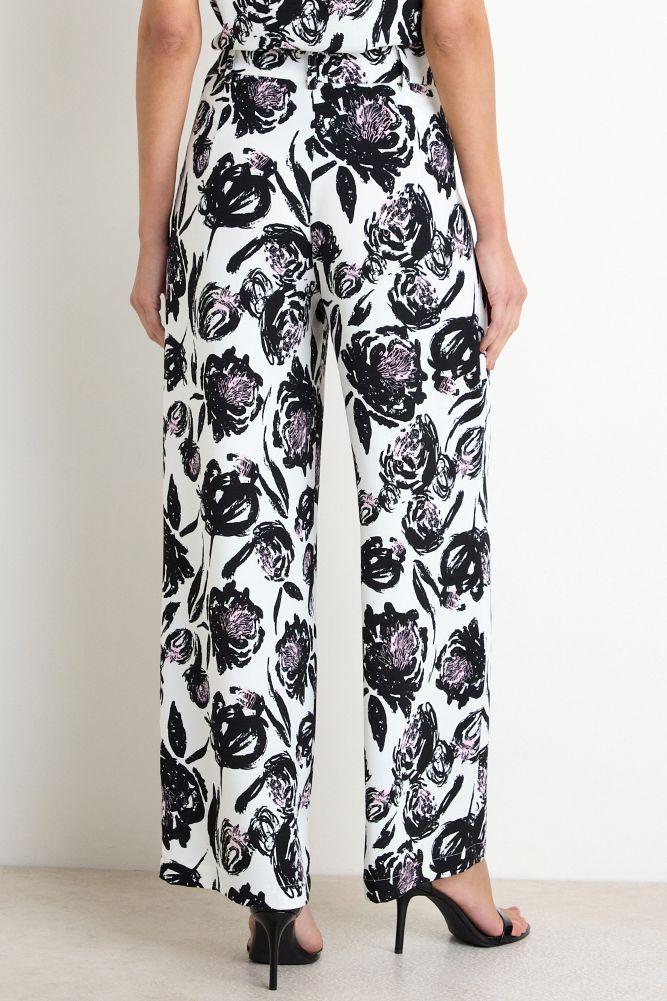 Pantalon Palazzo Fantasia Negro Ash 11107225054102-3