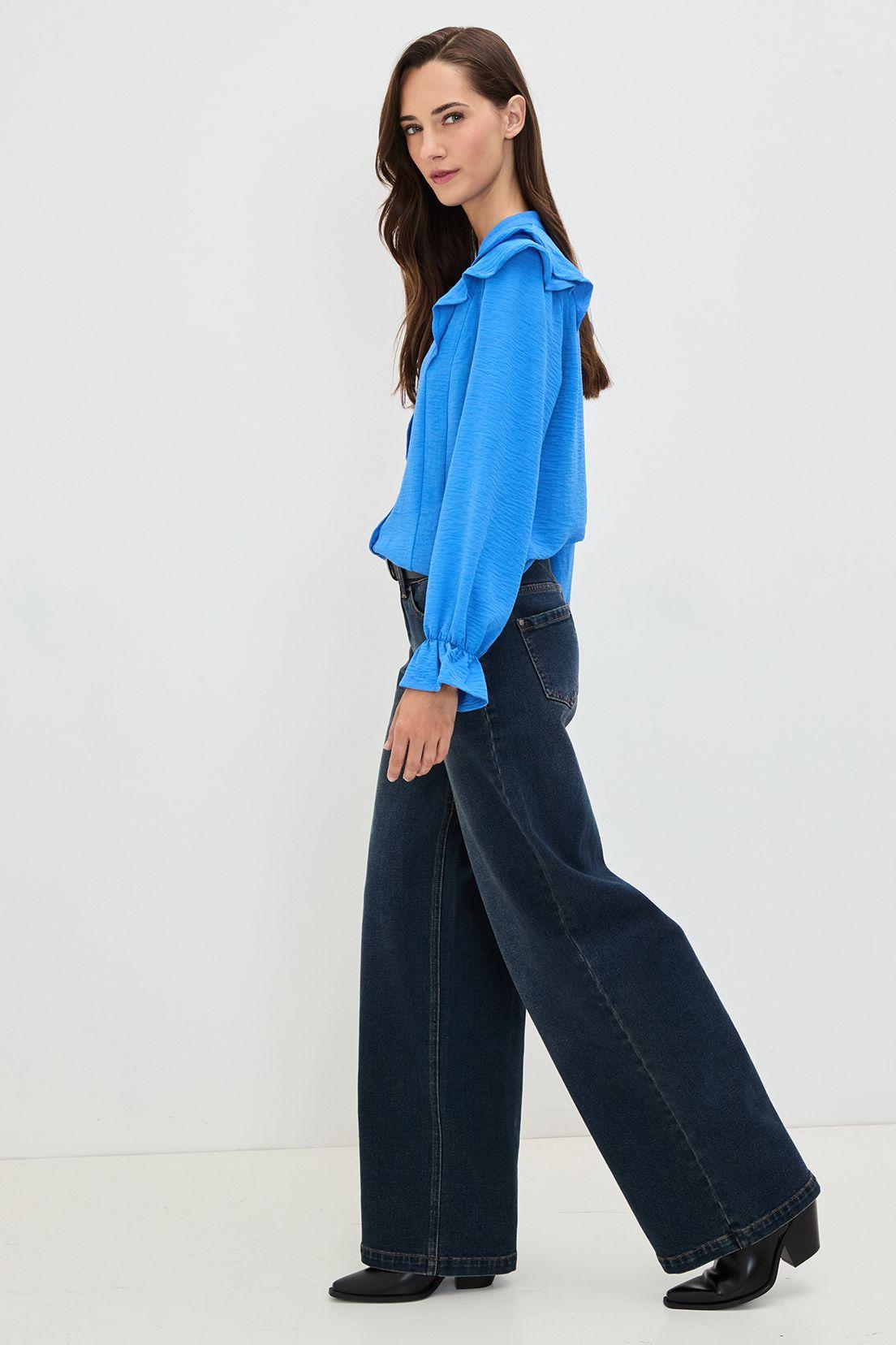 Blusa Lisa Azul 14020125066134-3
