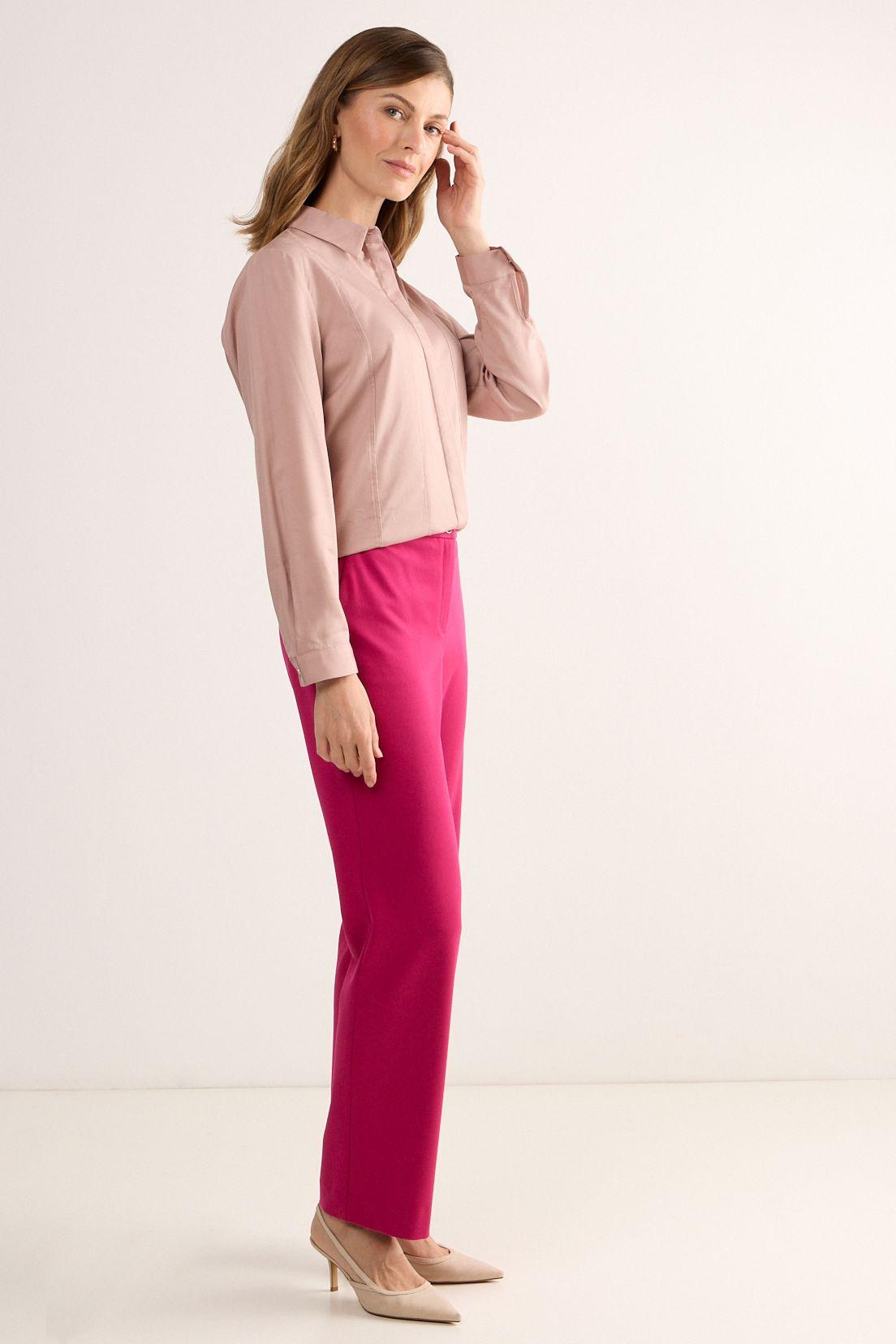 Blusas Manga Larga Rosa Ma Griffe 14002225052123-2