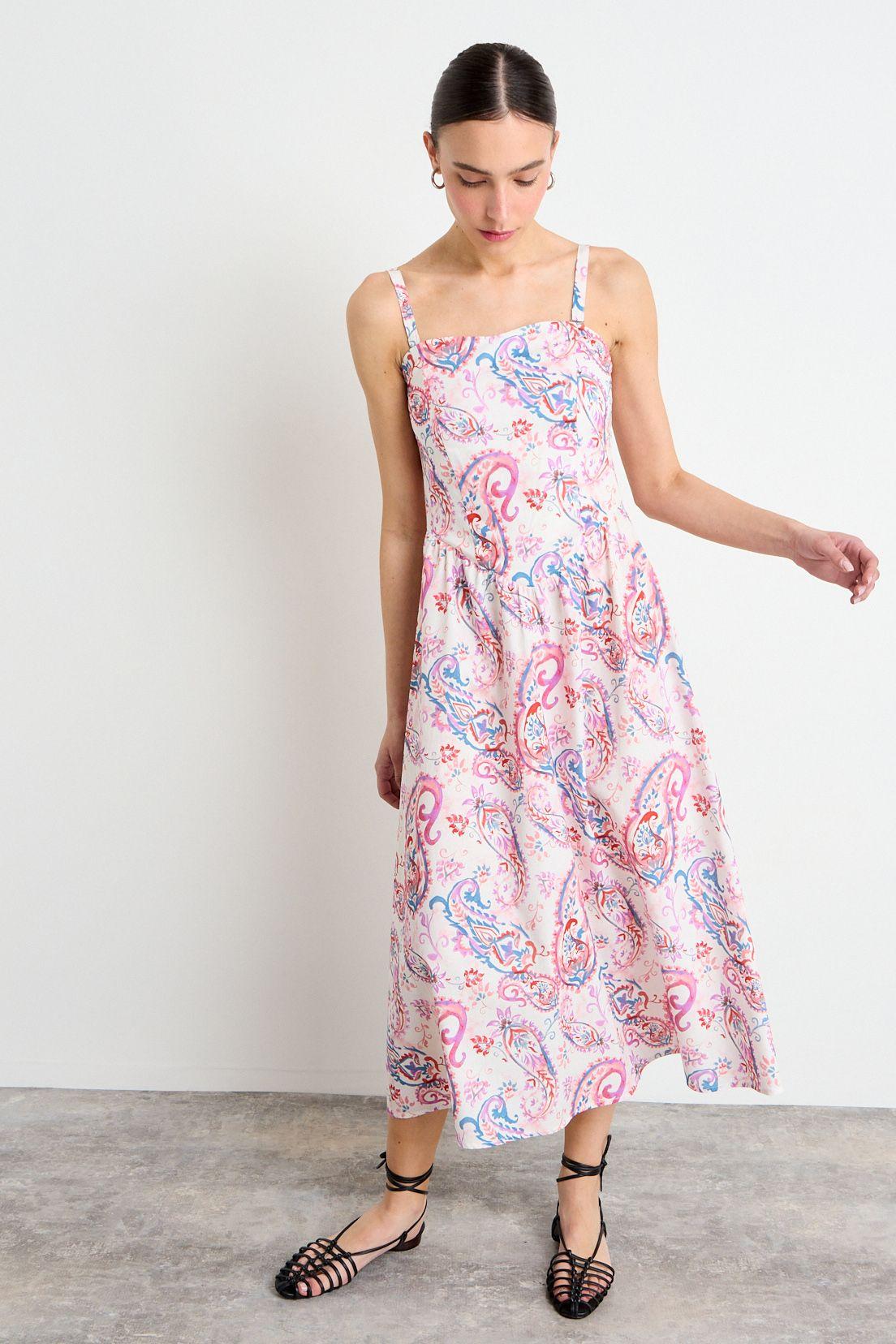 Vestido Largo Fantasia Crudo iO 13520225007105-3