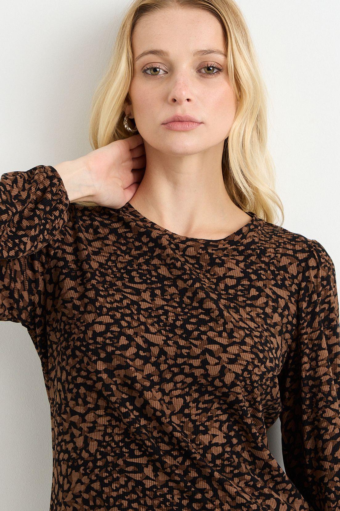 Polera Manga Larga Mujer  14307125005129-1